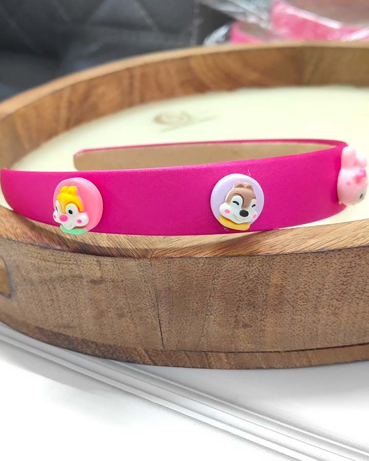 Teletubbies Cartoon Beads Kids Hairband - Sparkleeng Jewels