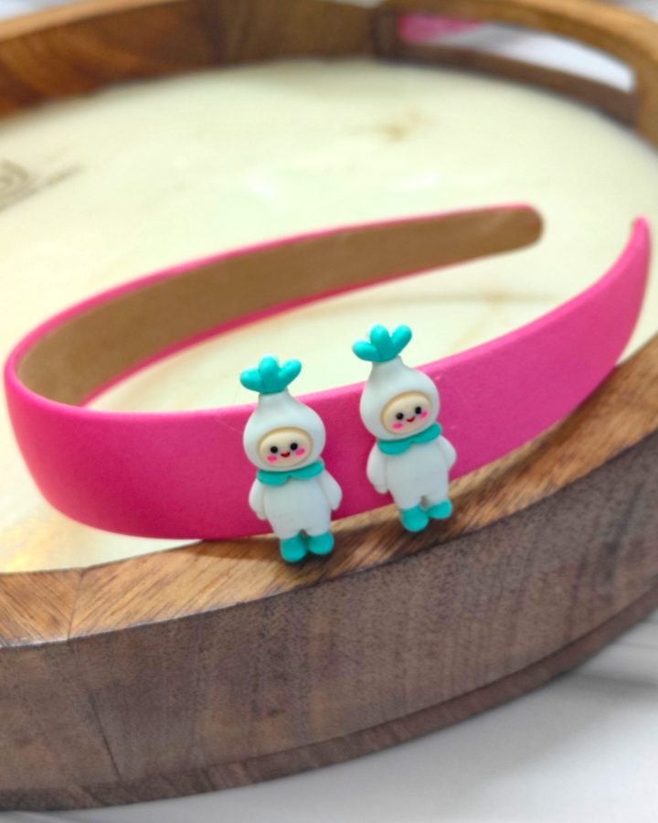 Tiny Tots Cartoon beads Kids Hairband - Sparkleeng Jewels