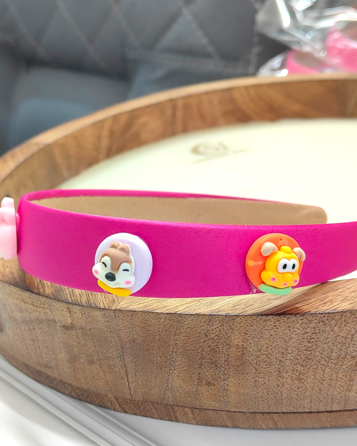 Teletubbies Cartoon Beads Kids Hairband - Sparkleeng Jewels