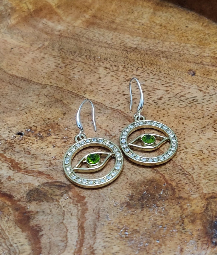 Zircona Evil Eye Drops - Sparkleeng  Jewels