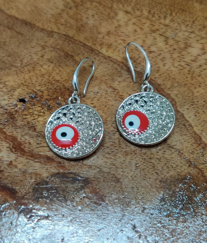 Evil Eye drop earrings - Sparkleeng  Jewels
