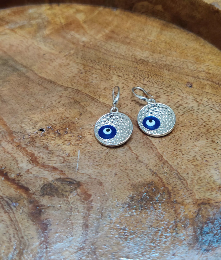 Evil Eye drop earrings - Sparkleeng  Jewels