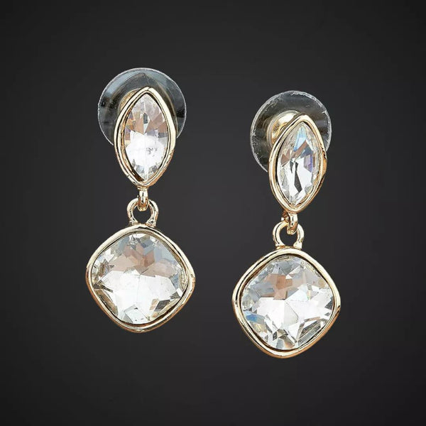 Diamond Drops Earrings - Sparkleeng  Jewels