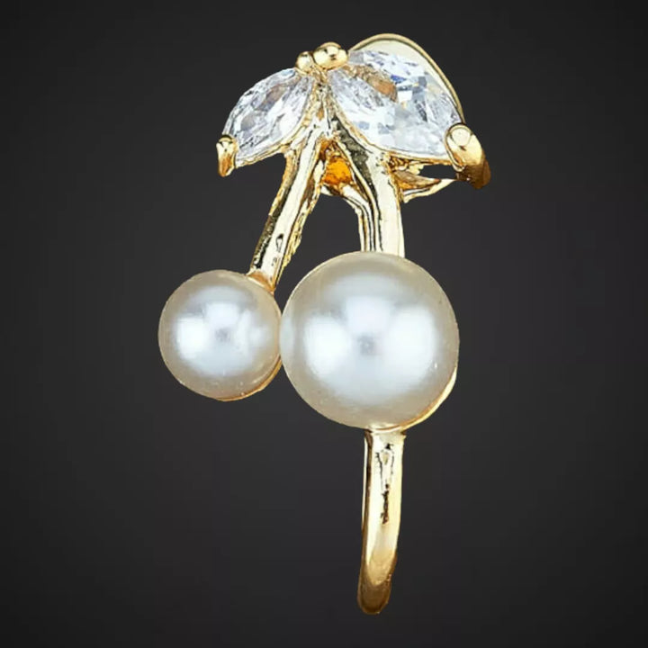 Cherry Blossom Pearl Nosepin - Sparkleeng  Jewels