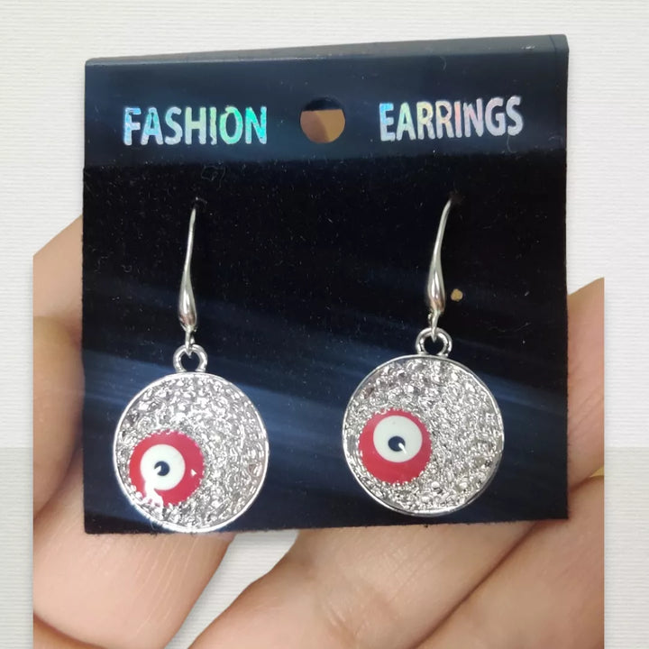 Evil Eye drop earrings - Sparkleeng  Jewels