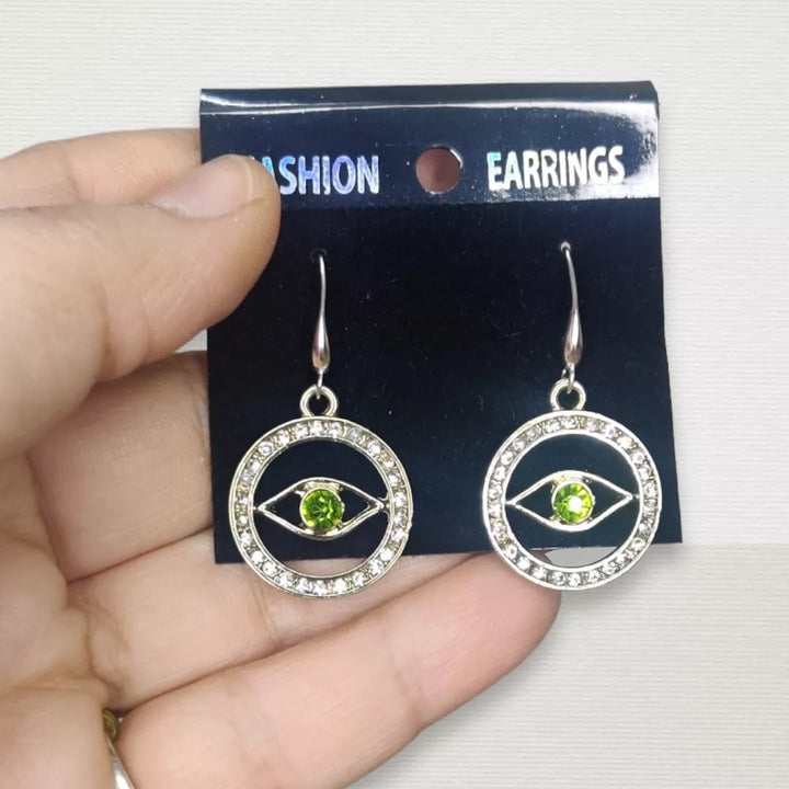 Zircona Evil Eye Drops - Sparkleeng  Jewels