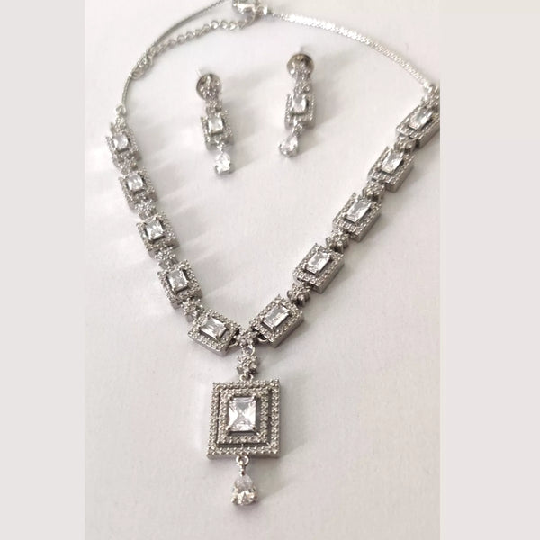 CZ - Nicole Necklace Set - Sparkleeng Jewels