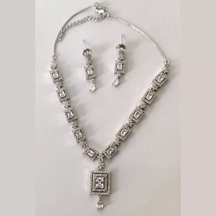 CZ - Nicole Necklace Set - Sparkleeng Jewels